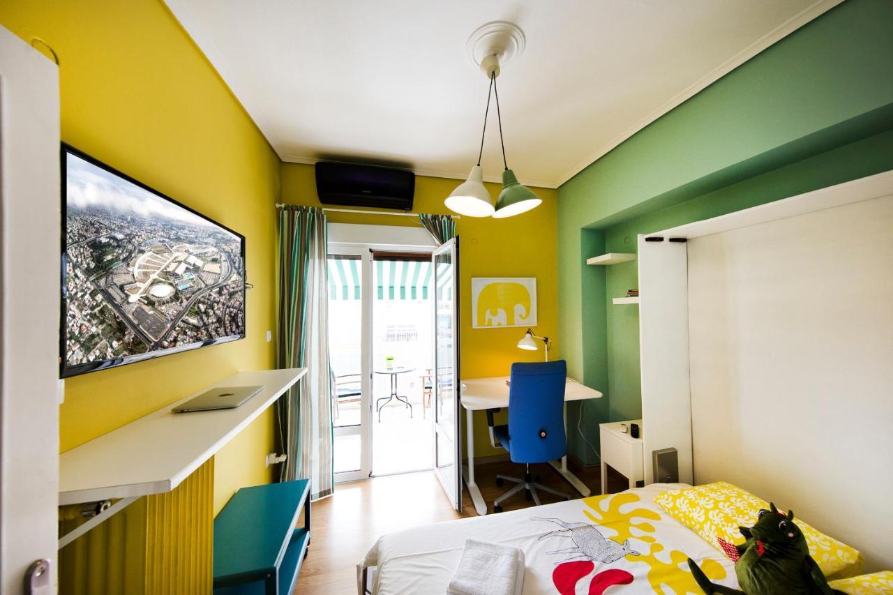 Startupper'S Pad In Real Athenian Neighbourhood Apartment Ngoại thất bức ảnh